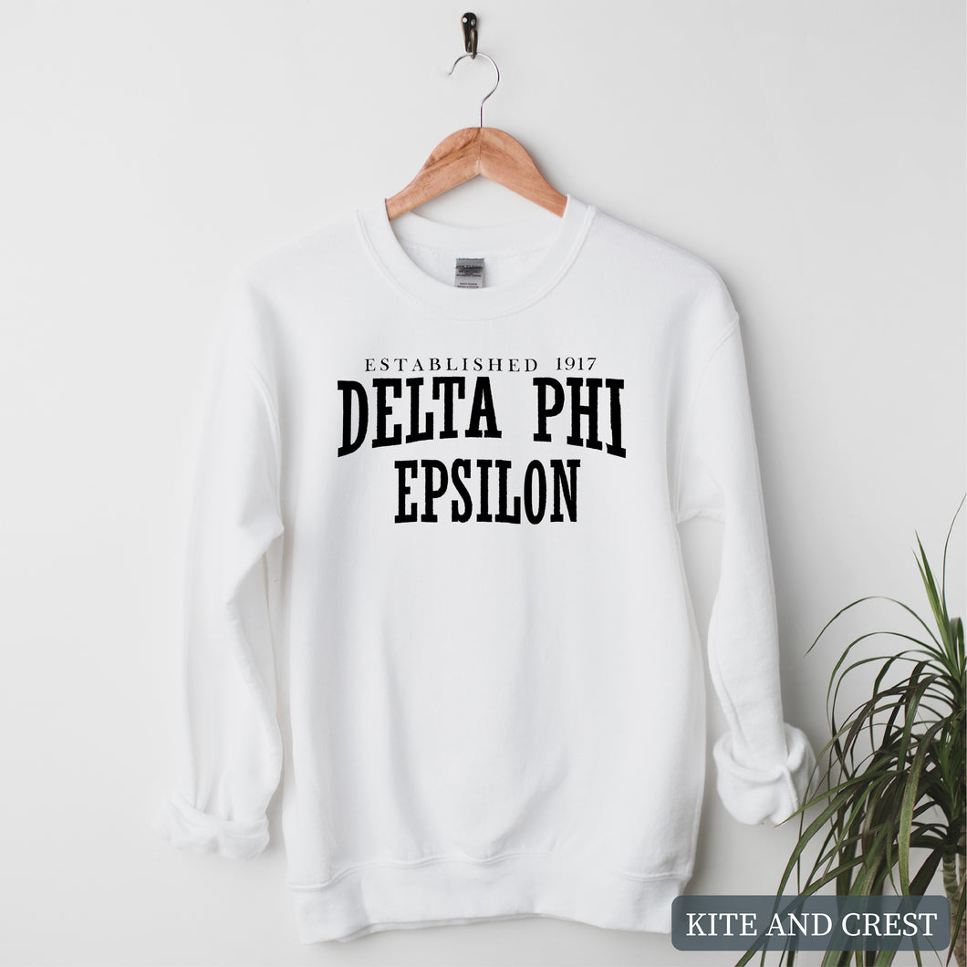 Established Sorority Crewneck Sweatshirt