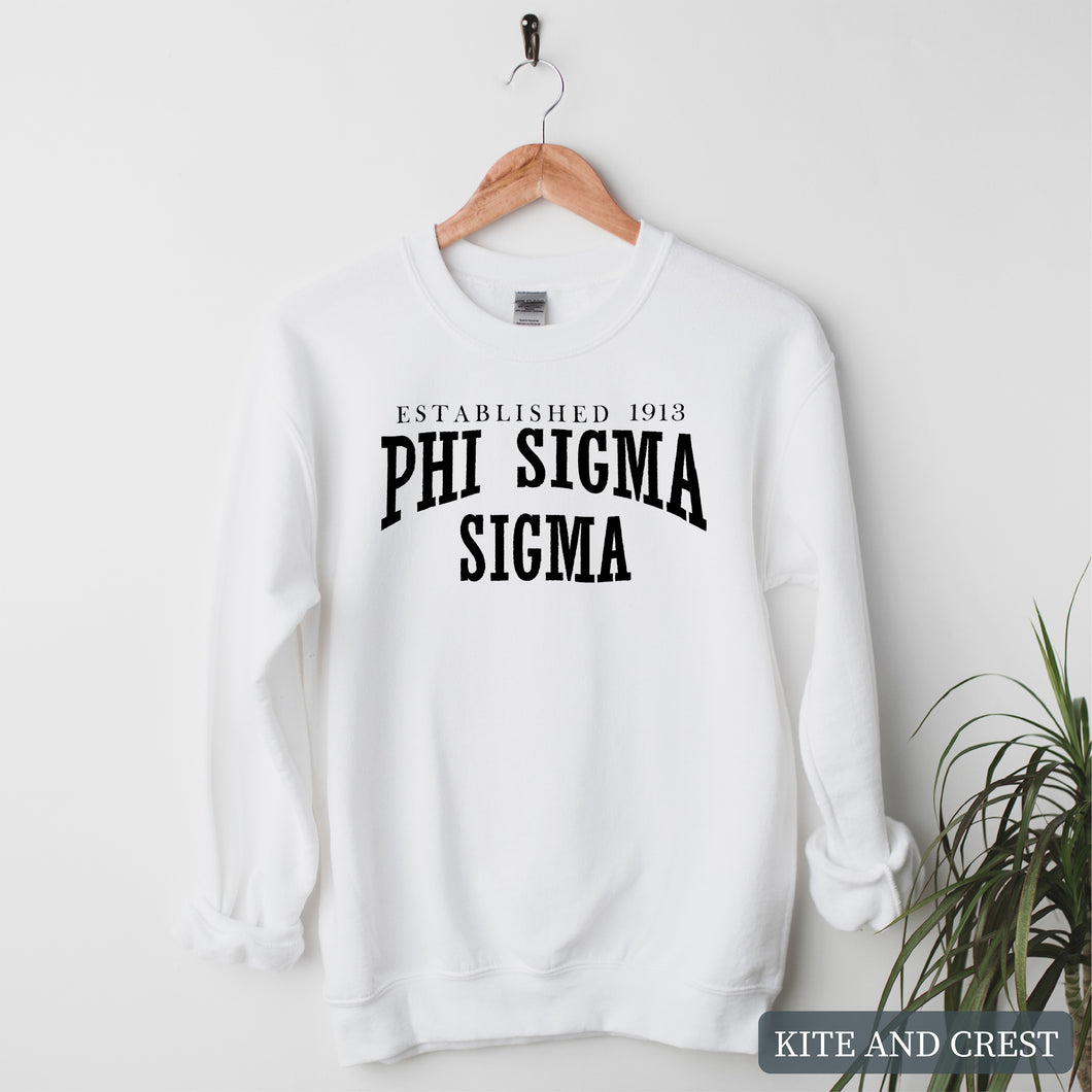 Established Sorority Crewneck Sweatshirt