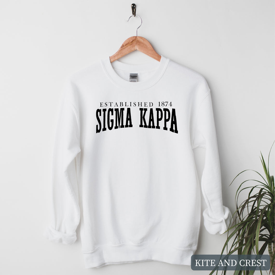 Established Sorority Crewneck Sweatshirt