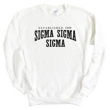 Load image into Gallery viewer, Established Sorority Crewneck Sweatshirt
