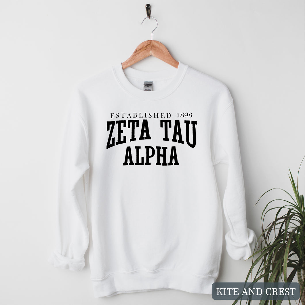 Established Sorority Crewneck Sweatshirt