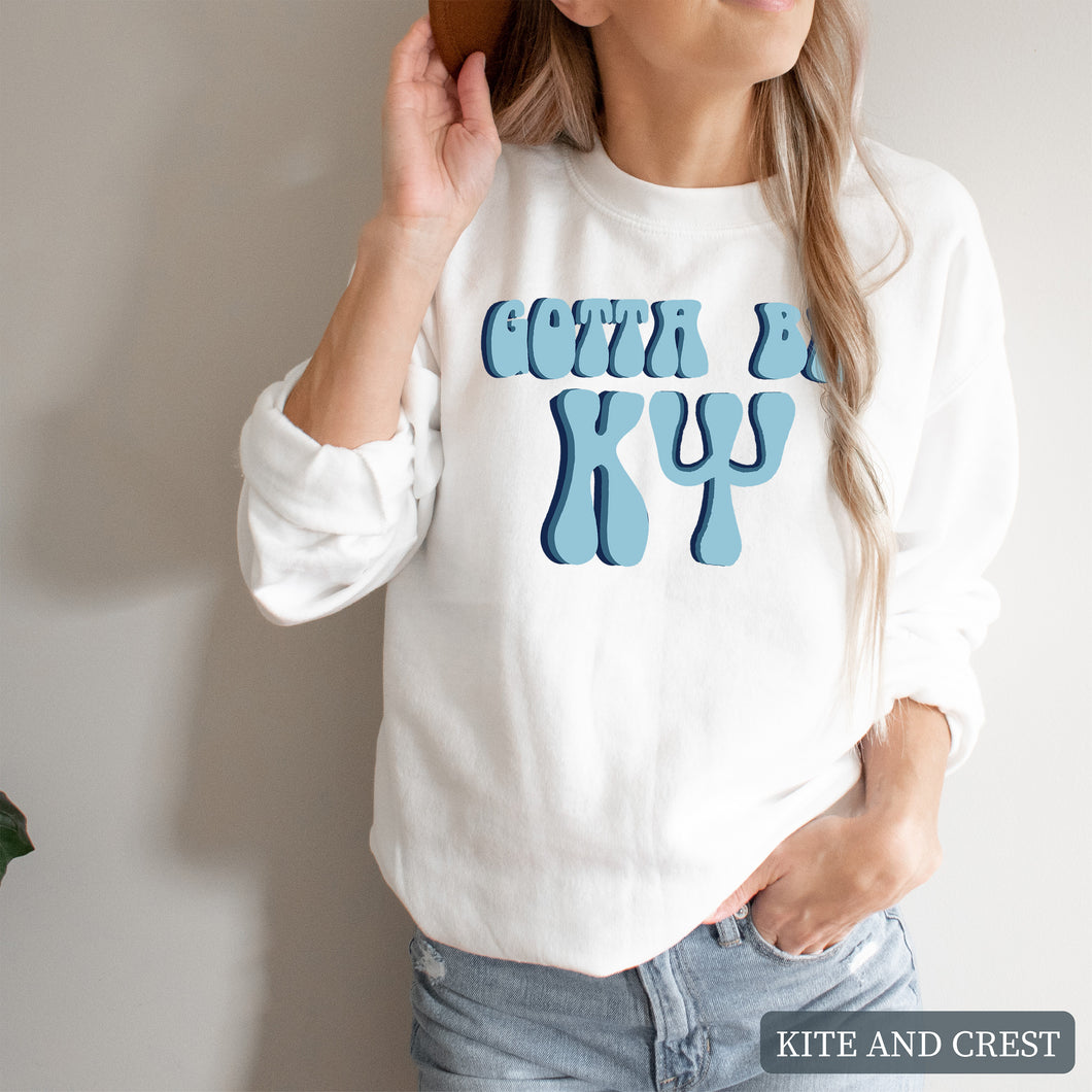 Happy to be Sweatshirt - Fraternity Crewneck Sweatshirt