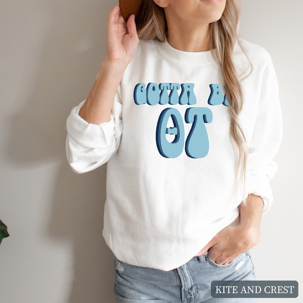 Happy to be Sweatshirt - Fraternity Crewneck Sweatshirt