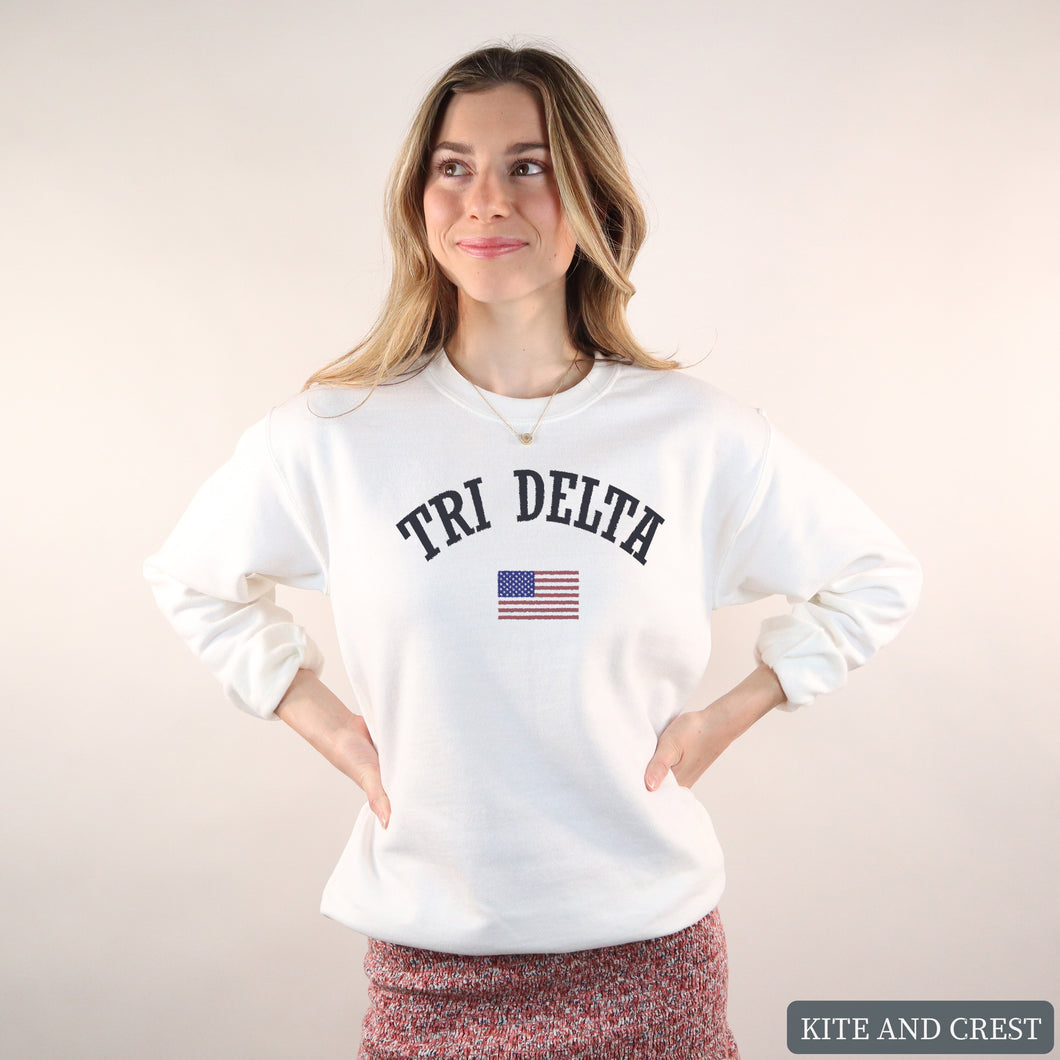 Sweatshirt - USA Crewneck Sweatshirt