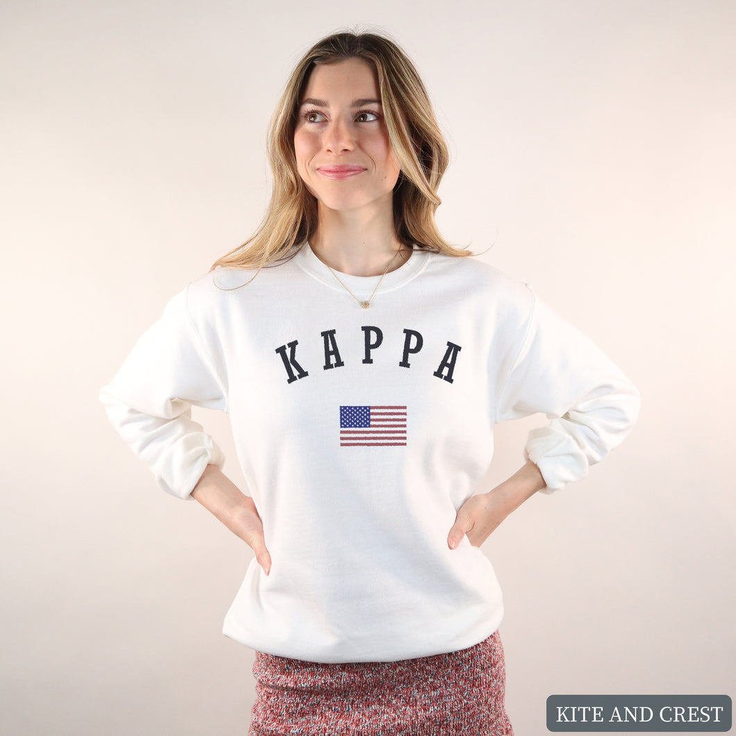 Sweatshirt - USA Crewneck Sweatshirt