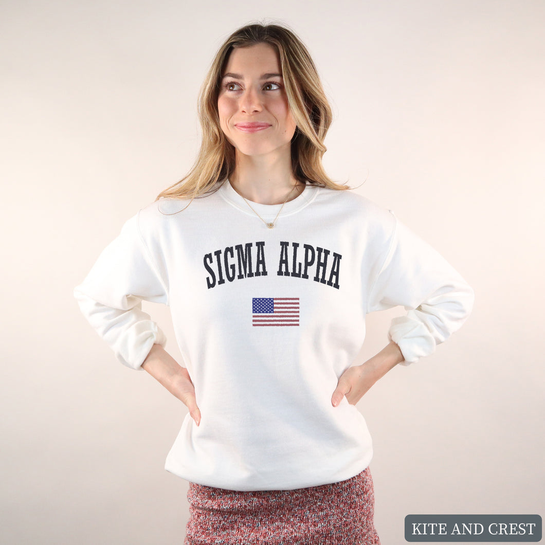 USA Crewneck Sweatshirt