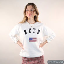 Load image into Gallery viewer, Sweatshirt - USA Crewneck Sweatshirt
