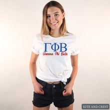 Load image into Gallery viewer, T-Shirt | Red and Blue Shirt | Sorority Gift Idea
