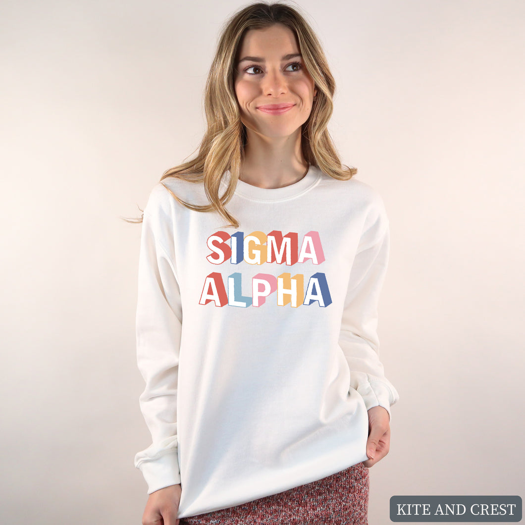 Retro Crewneck Sweatshirt