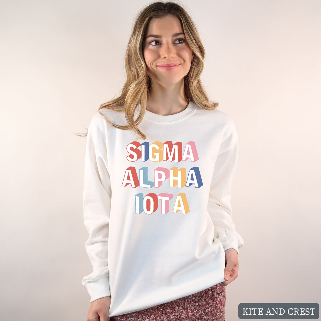 Retro Crewneck Sweatshirt