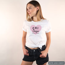 Load image into Gallery viewer, T-Shirt |pinkHeart Shirt | Sorority Gift Idea
