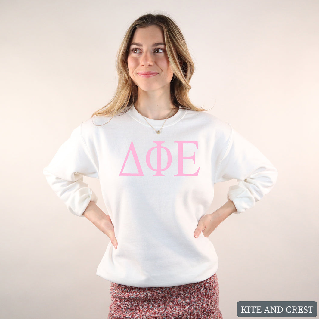 VerypinkSorority Crewneck Sweatshirt