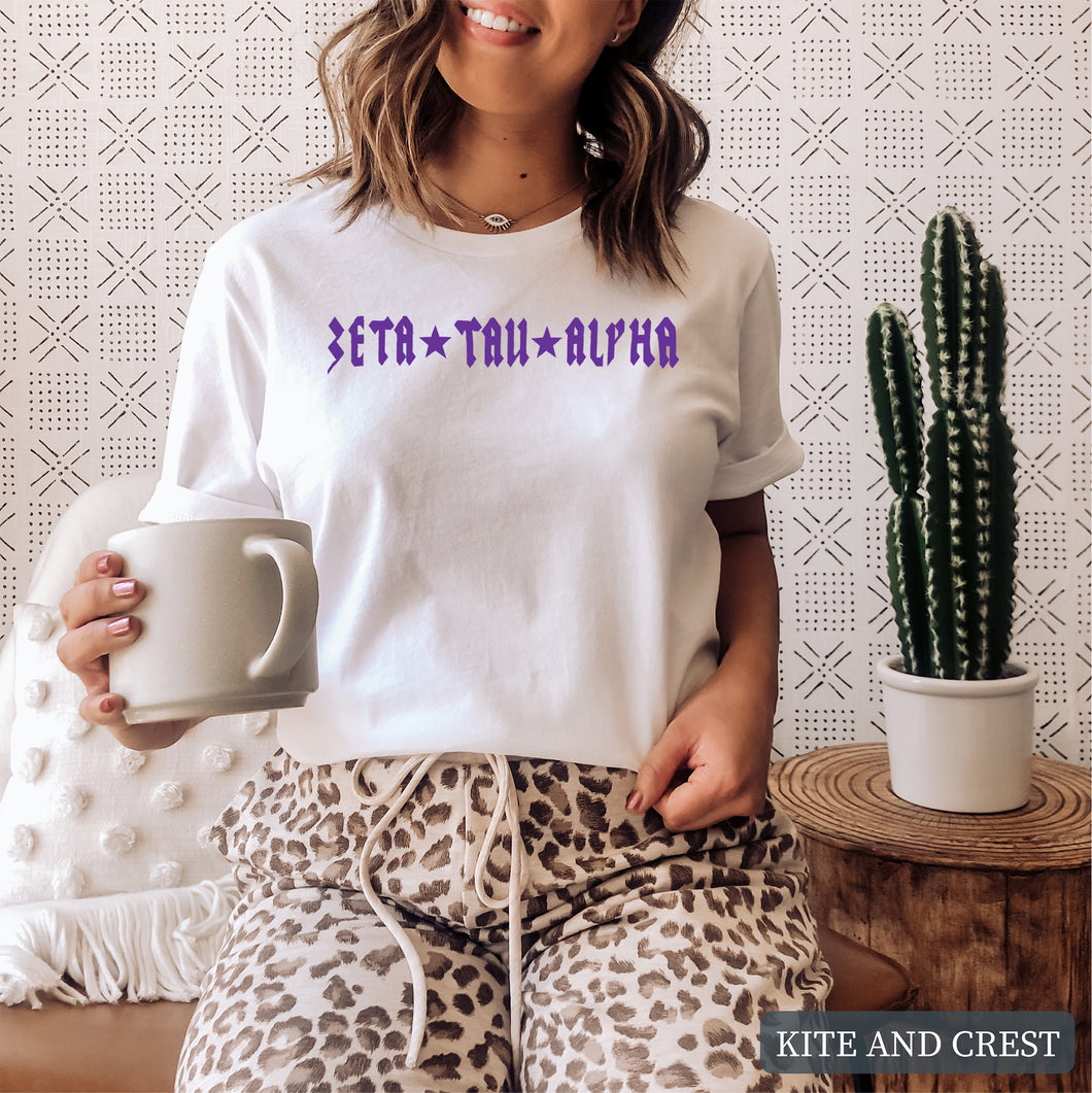 T-Shirt | Rock Star Shirt | Sorority Gift Idea