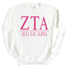 Load image into Gallery viewer, Big Letters Sorority Crewneck Sweatshirt
