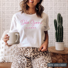 Load image into Gallery viewer, T-Shirt | Vintage Alumna Shirt | Sorority Gift Idea
