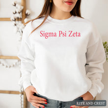 Load image into Gallery viewer, Basic Written Crewneck Sweatshirt
