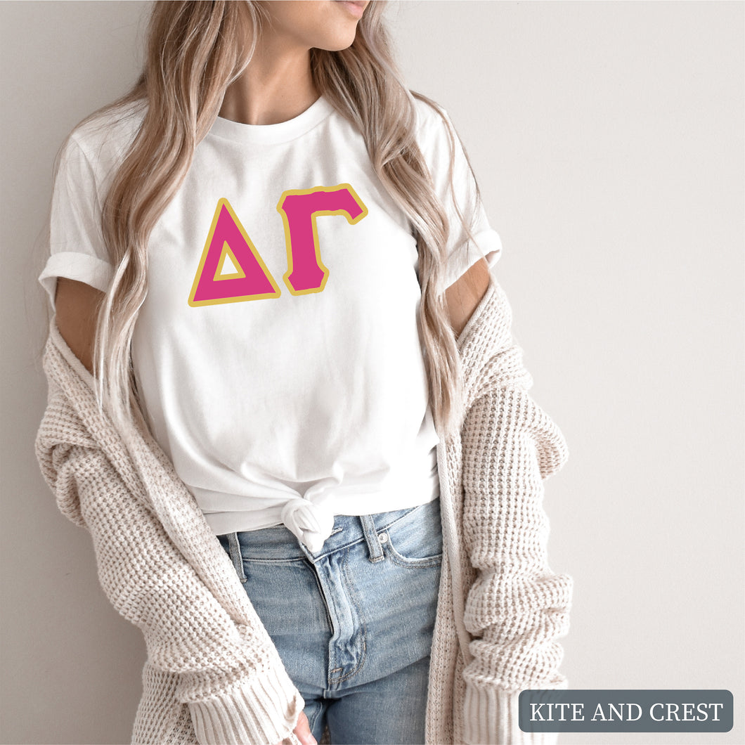 T-shirt - Cute Letters Tee