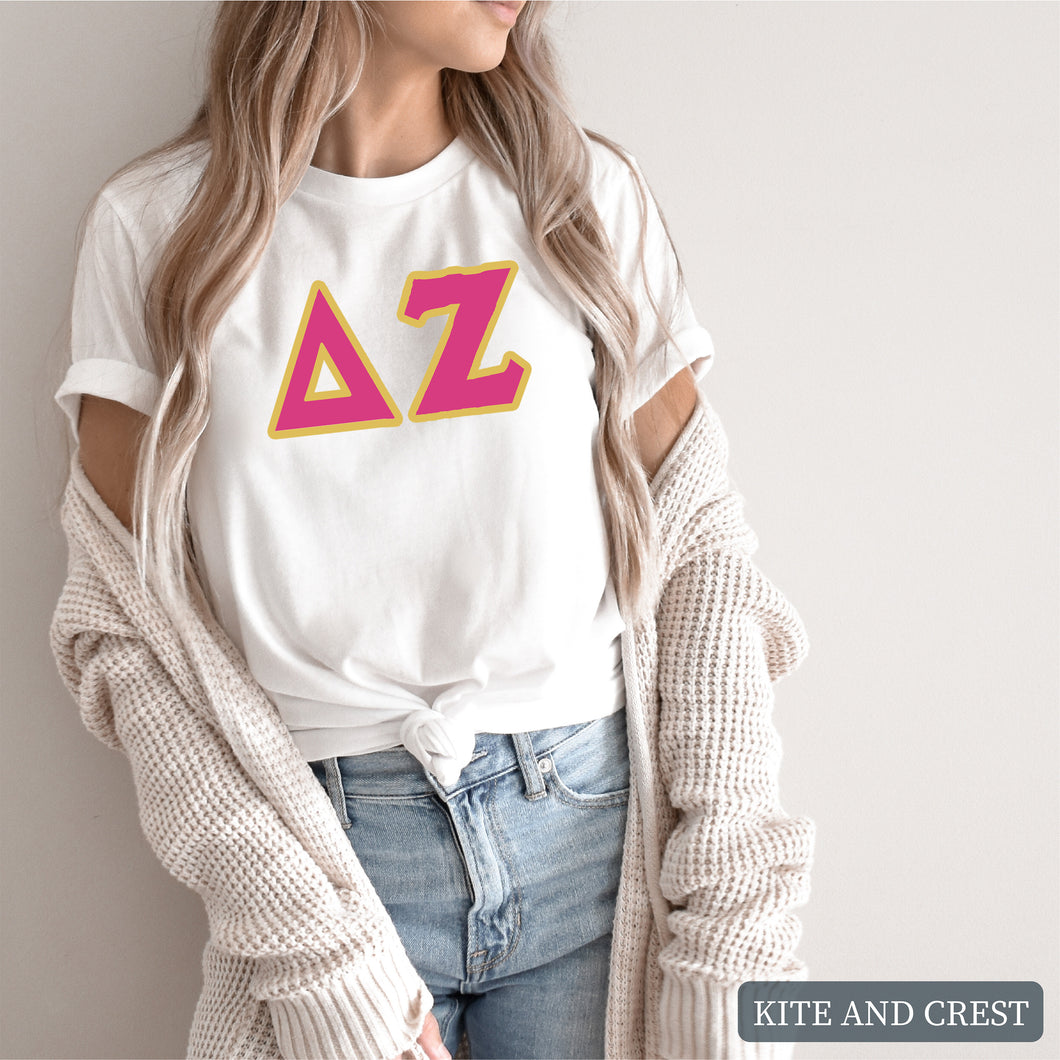 T-shirt - Cute Letters Tee