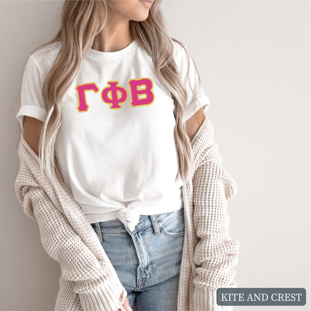 T-shirt - Cute Letters Tee