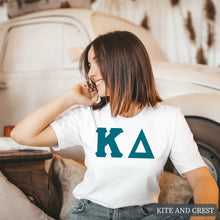 Load image into Gallery viewer, T-Shirt | Basic Large Letters Shirt | Sorority Gift Idea
