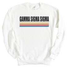 Load image into Gallery viewer, Colorful Stripes Crewneck Sweatshirt
