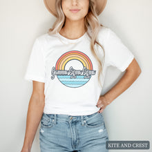 Load image into Gallery viewer, Wavy Rainbow T-shirt
