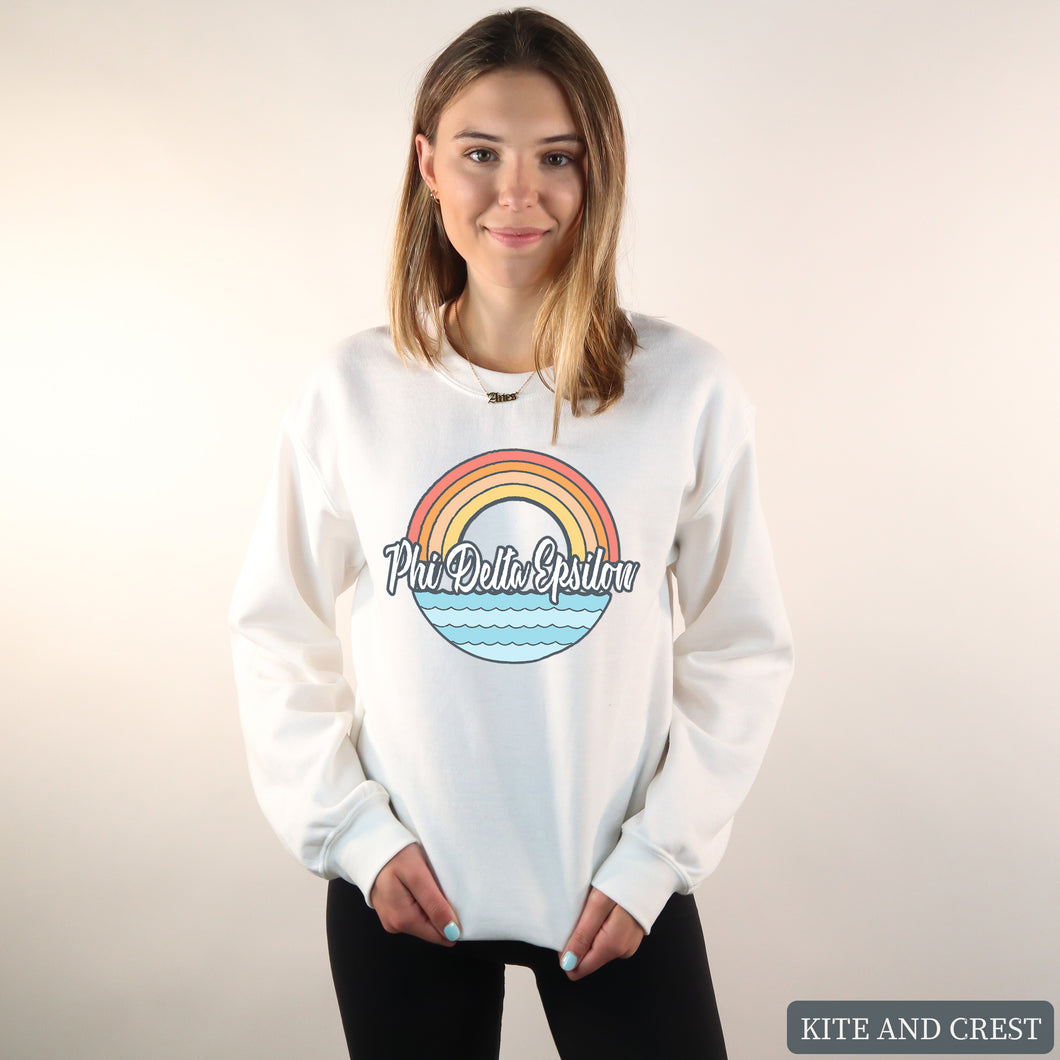 a Seas the Day Sweatshirt - Fraternity Crewneck Sweatshirt