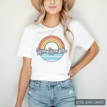 Load image into Gallery viewer, Wavy Rainbow T-shirt
