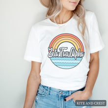 Load image into Gallery viewer, T-shirt - Wavy Rainbow Tee
