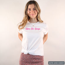 Load image into Gallery viewer, T-Shirt | NeonpinkColored Shirt | Sorority Gift Idea
