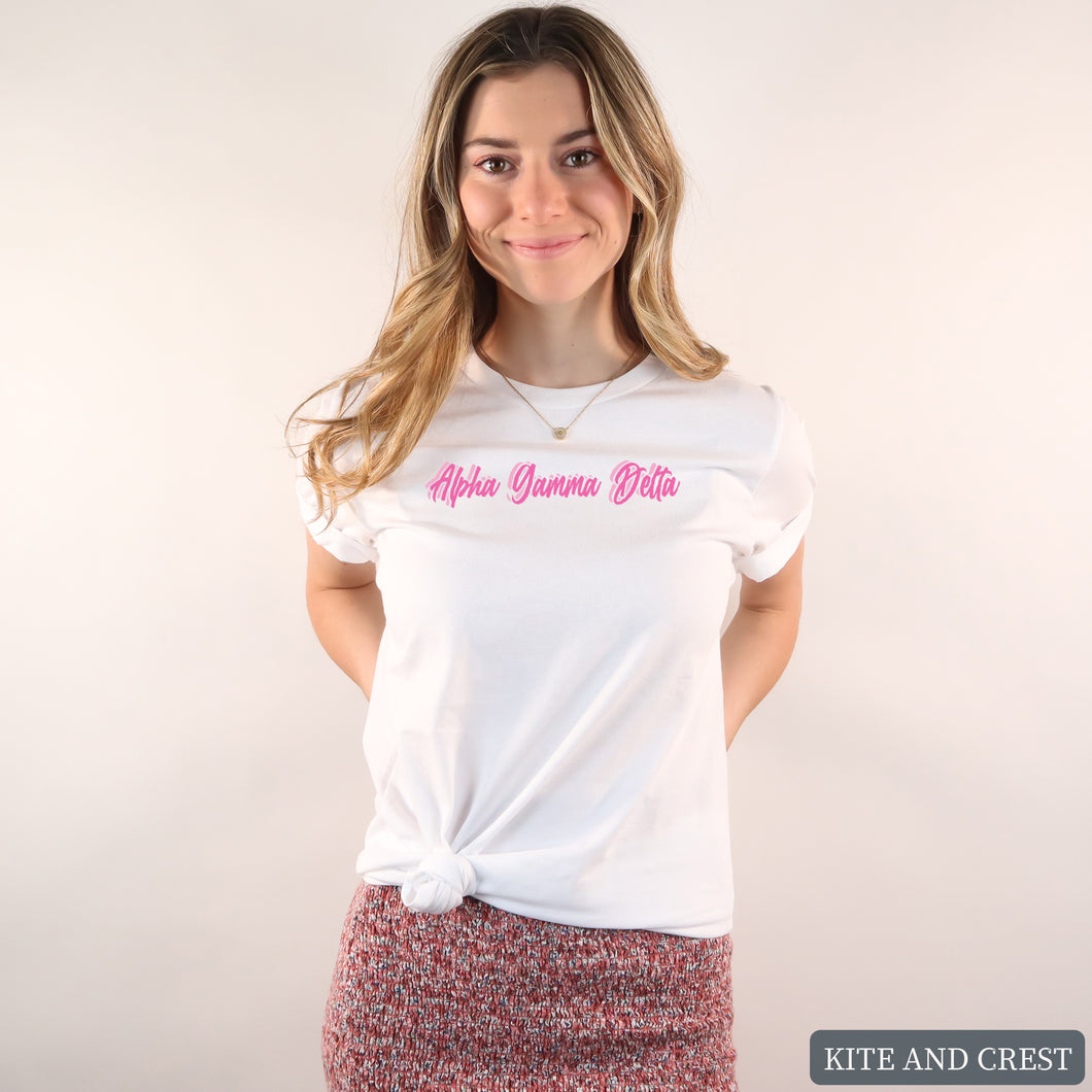 T-Shirt | NeonpinkColored Shirt | Sorority Gift Idea