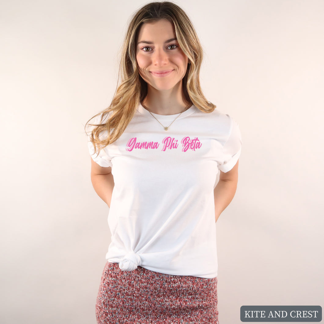 T-Shirt | NeonpinkColored Shirt | Sorority Gift Idea