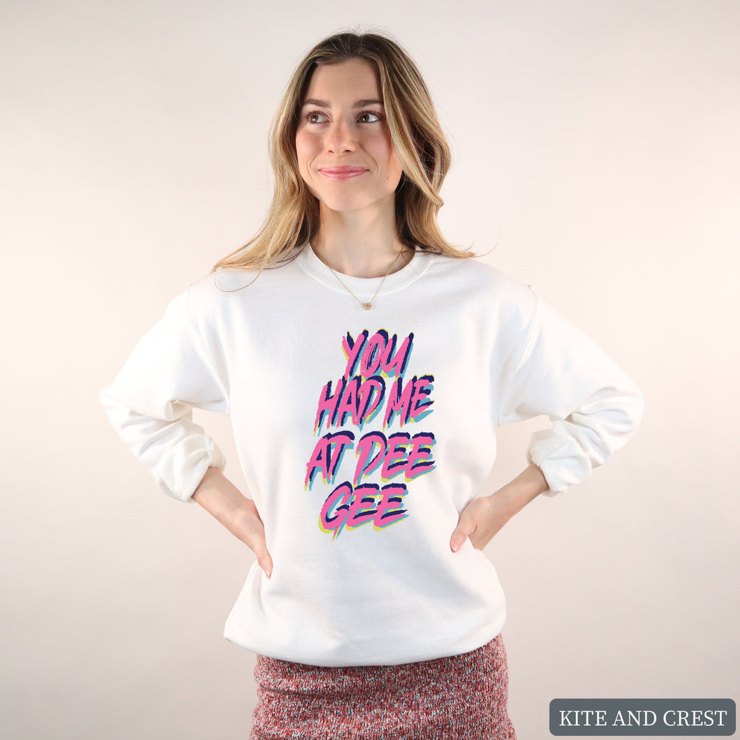 Sweatshirt | You Had Me At Crewneck Sweatshirt | Sorority Gift Idea