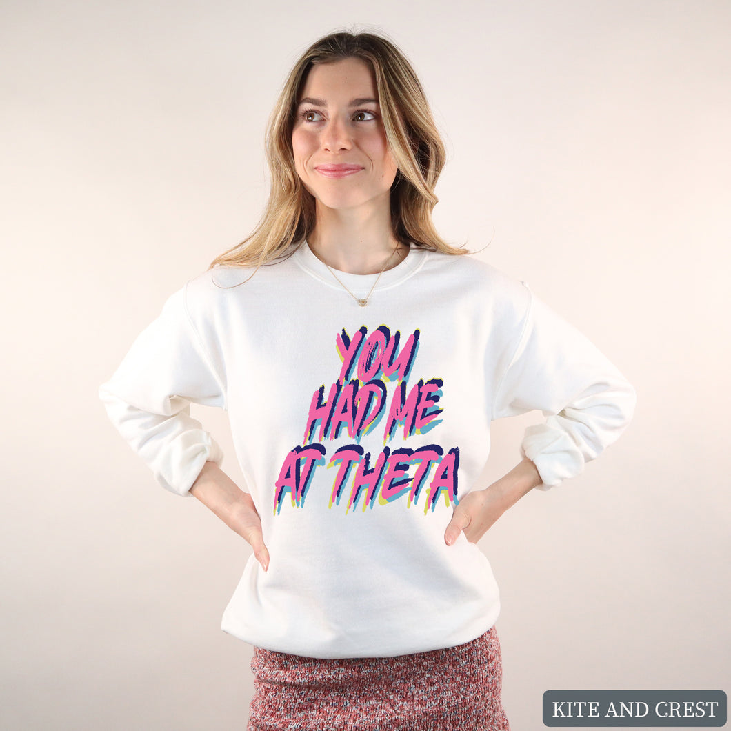 Sweatshirt | You Had Me At Crewneck Sweatshirt | Sorority Gift Idea