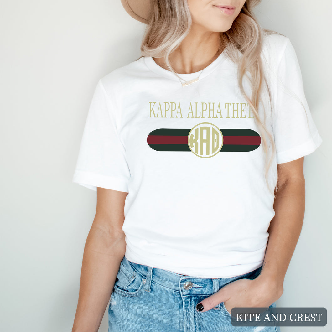 T-shirt - Golden Stripes Tee