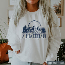 Load image into Gallery viewer, Sweatshirt | Epic Mountains Crewneck Sweatshirt | Sorority Gift Idea
