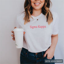 Load image into Gallery viewer, T-Shirt | Basic Written Shirt | Sorority Gift Idea
