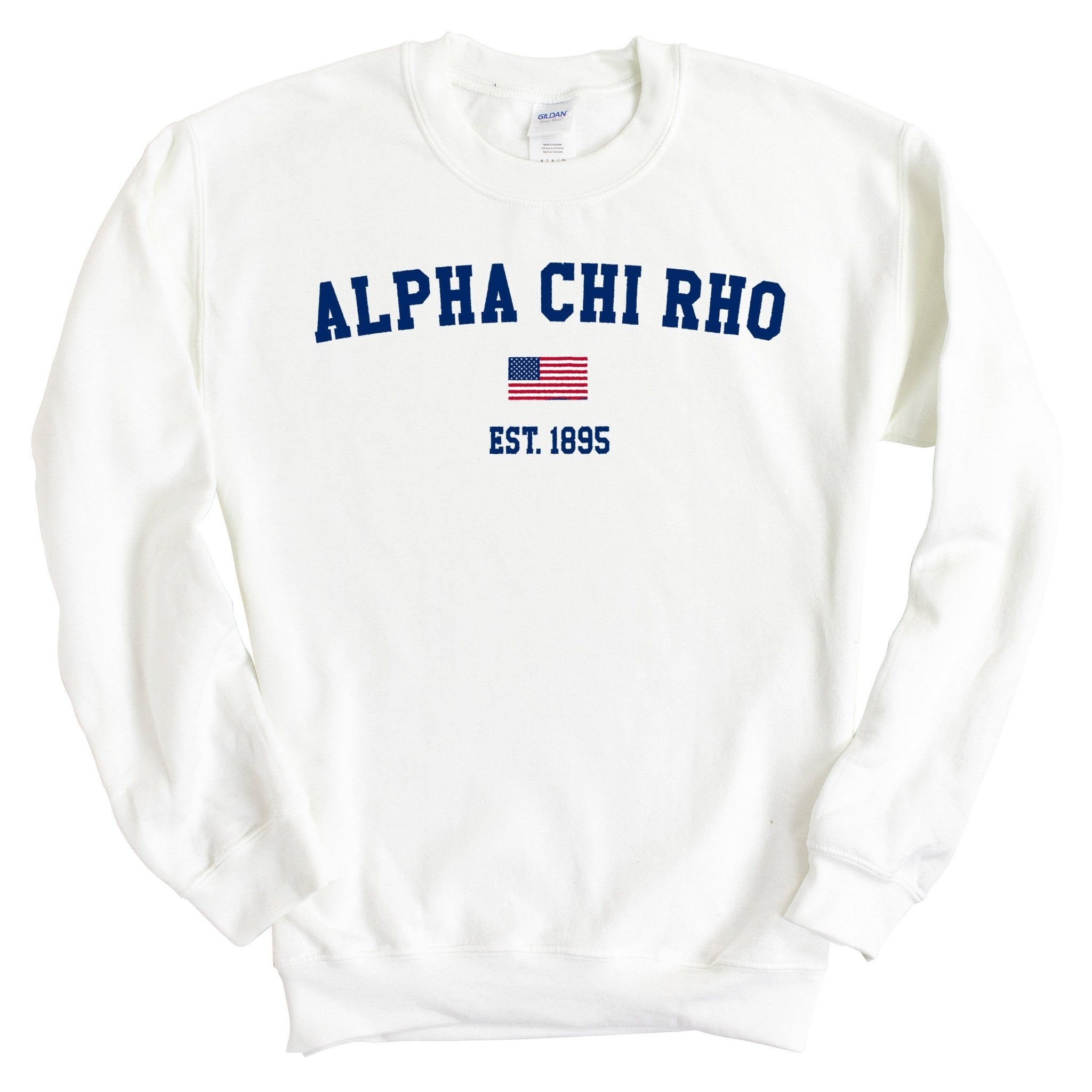 50s FLAGG ALPHA CHI RHO スウェット L ビンテージ Alpha Chi Rho Flag 