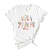 Load image into Gallery viewer, Alpha Epsilon Phi T-shirt - AEPHI Cooper Tee - Kite and Crest
