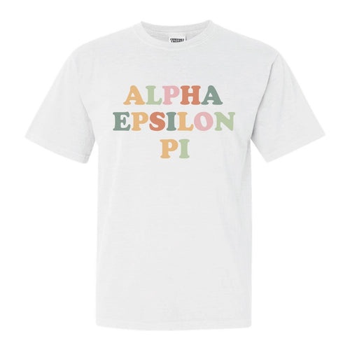 Alpha Epsilon Pi Comfort Colors T-Shirt - AEPI Bright and Colorful Shirt - Kite and Crest