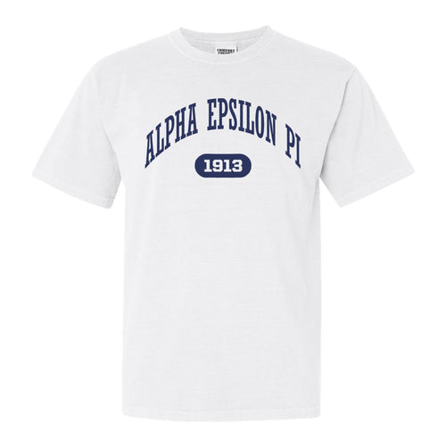 Alpha Epsilon Pi Comfort Colors T-Shirt - AEPI Fraternal Arch Shirt - Kite and Crest