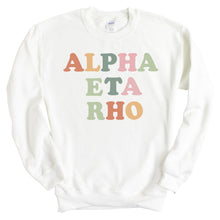 Load image into Gallery viewer, Alpha Eta Rho For Everyone Sweatshirt - Fraternity Crewneck Sweatshirt - Kite and Crest
