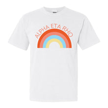 Load image into Gallery viewer, Alpha Eta Rho Happy Days Comfort Colors T-Shirt - Kite and Crest

