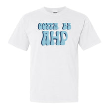 Load image into Gallery viewer, Alpha Eta Rho Happy to be Comfort Colors T-Shirt - Kite and Crest
