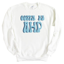 Load image into Gallery viewer, Alpha Eta Rho Happy to be Sweatshirt - Fraternity Crewneck Sweatshirt - Kite and Crest
