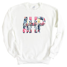 Load image into Gallery viewer, Alpha Eta Rho Marigold Sweatshirt - Fraternity Crewneck Sweatshirt - Kite and Crest
