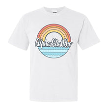 Load image into Gallery viewer, Alpha Eta Rho Seas the Day Comfort Colors T-Shirt - Kite and Crest
