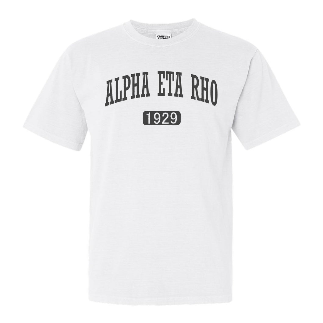 Alpha Eta Rho Weekender Comfort Colors T-Shirt - Kite and Crest