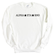 Load image into Gallery viewer, Alpha Eta Rho You&#39;re A Star Sweatshirt - Fraternity Crewneck Sweatshirt - Kite and Crest
