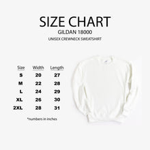 Load image into Gallery viewer, Alpha Gamma Delta Sweatshirt - AGD (Alpha Gam) American Colored Crewneck Sweatshirt - Kite and Crest
